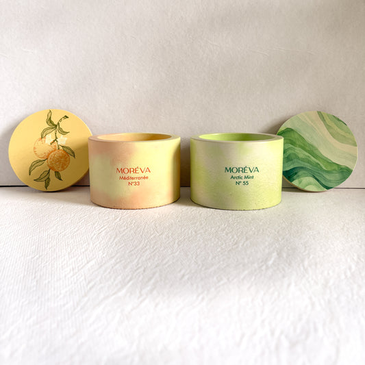 Rivage - Pack of 2: Méditerranée & Arctic Mint