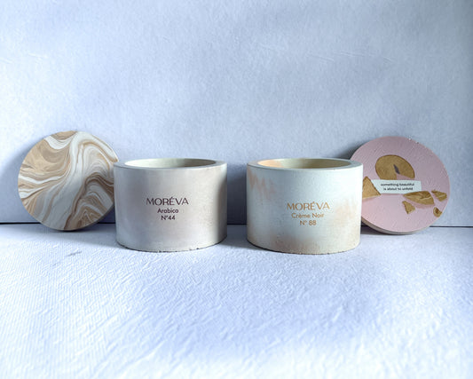 Café Moka - Pack of 2: Crème Noir & Arabica