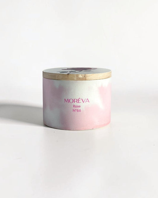 a candle that smells like rose